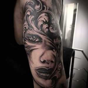 Syndicat Tattoo Studio Wien Face 4 Realistic