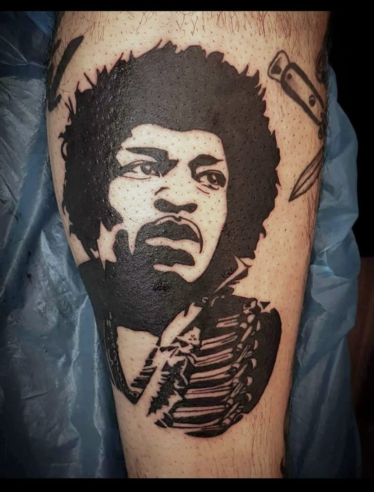 Syndicat Tattoo Studio Wien Jimmy Hendrix